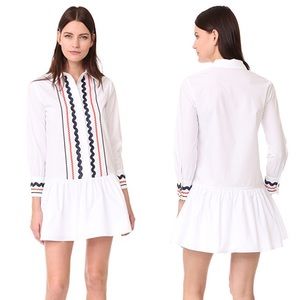 NWOT English Laundry white drop waist shirt dress